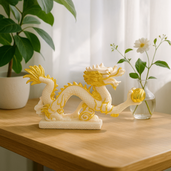 3cb1f3b8-9c94-44dd-8fa6-a7adb2c1db74 Hand-Carved Ascending Dragon with Pearl