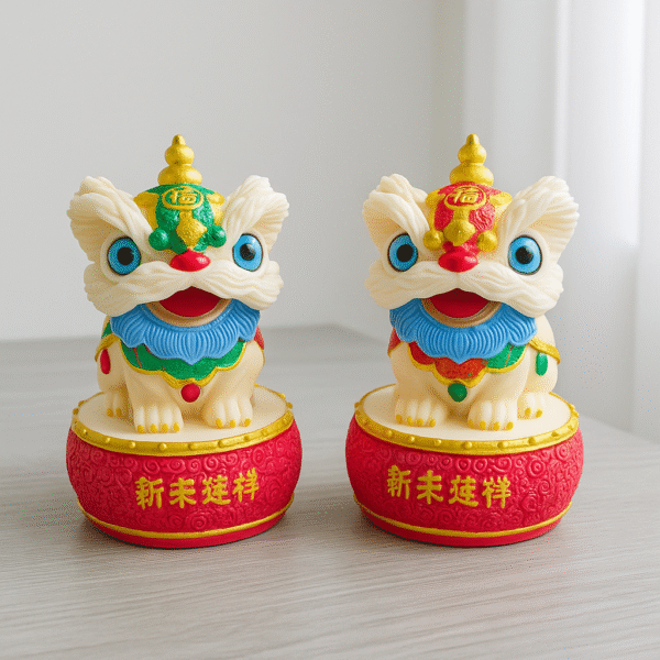 6764ebee-1a13-44c4-ad8f-2fd70362e756 Colorful Fortune Guardian Lion