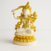 Hand-Carved Manjushri Bodhisattva — Flaming Sword
