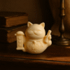 b6b2ee36-5099-4727-a20d-c607fc03b572 Hand-Carved Maneki Neko (Ivory Edition)